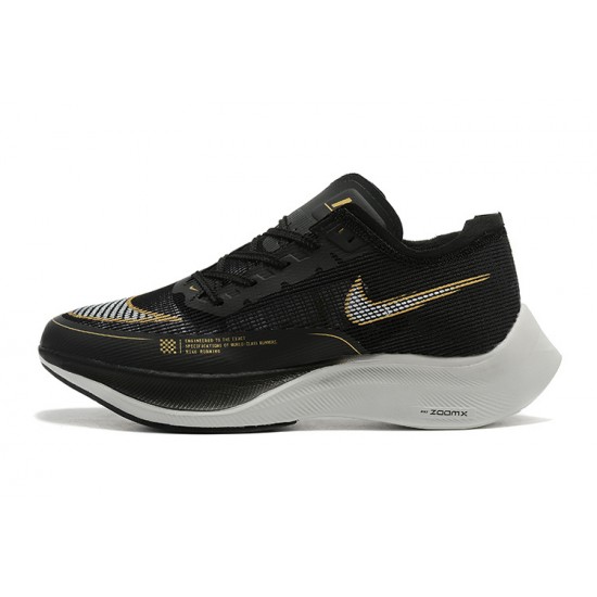 Kixify Unisex Nike ZoomX VaporFly NEXT Black Gold Kicks 