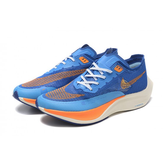 Kixify Unisex Nike ZoomX VaporFly NEXT Blue Orange Kicks 