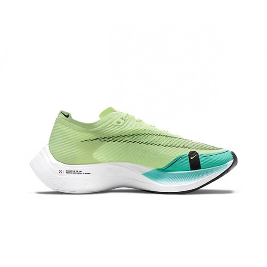 Kixify Unisex Nike ZoomX VaporFly NEXT Green and Blue Kicks 